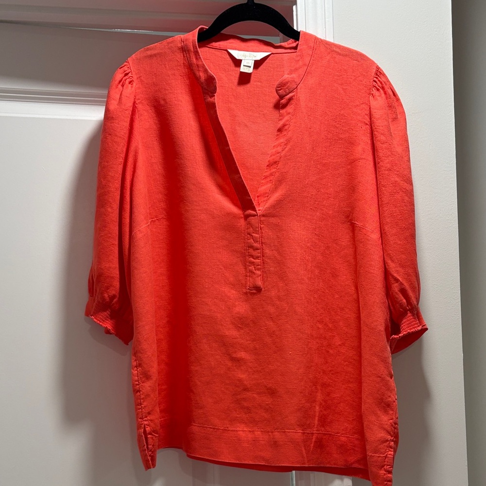 Lilly Pulitzer Mialeigh Linen Top